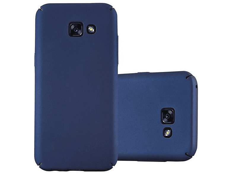 Hülle Backcover, Galaxy Hard Matt 2017, BLAU im CADORABO Case Metall A3 Samsung, Style, METALL