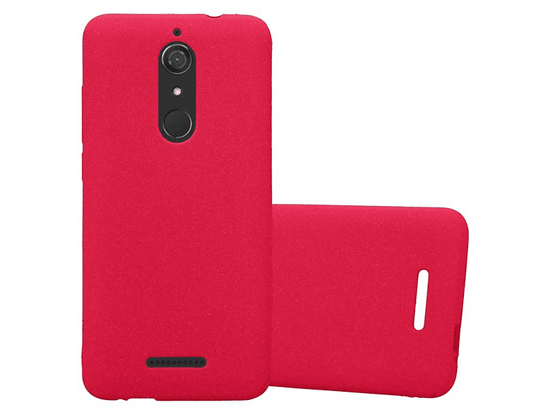 Frosted CADORABO Schutzhülle, VIEW, TPU FROST Backcover, ROT WIKO,