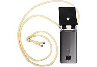 carcasa de móvil  - Funda flexible para móvil - Carcasa de TPU Silicona ultrafina CADORABO, Motorola, MOTO G5S, crema beige