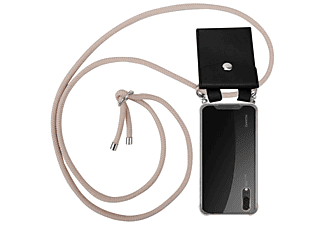 carcasa de móvil  - Funda flexible para móvil - Carcasa de TPU Silicona ultrafina CADORABO, Huawei, P20, oro rosa perlado
