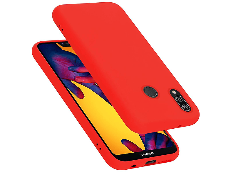MOFI Huawei P20 Lite Silikon Stoff Hülle