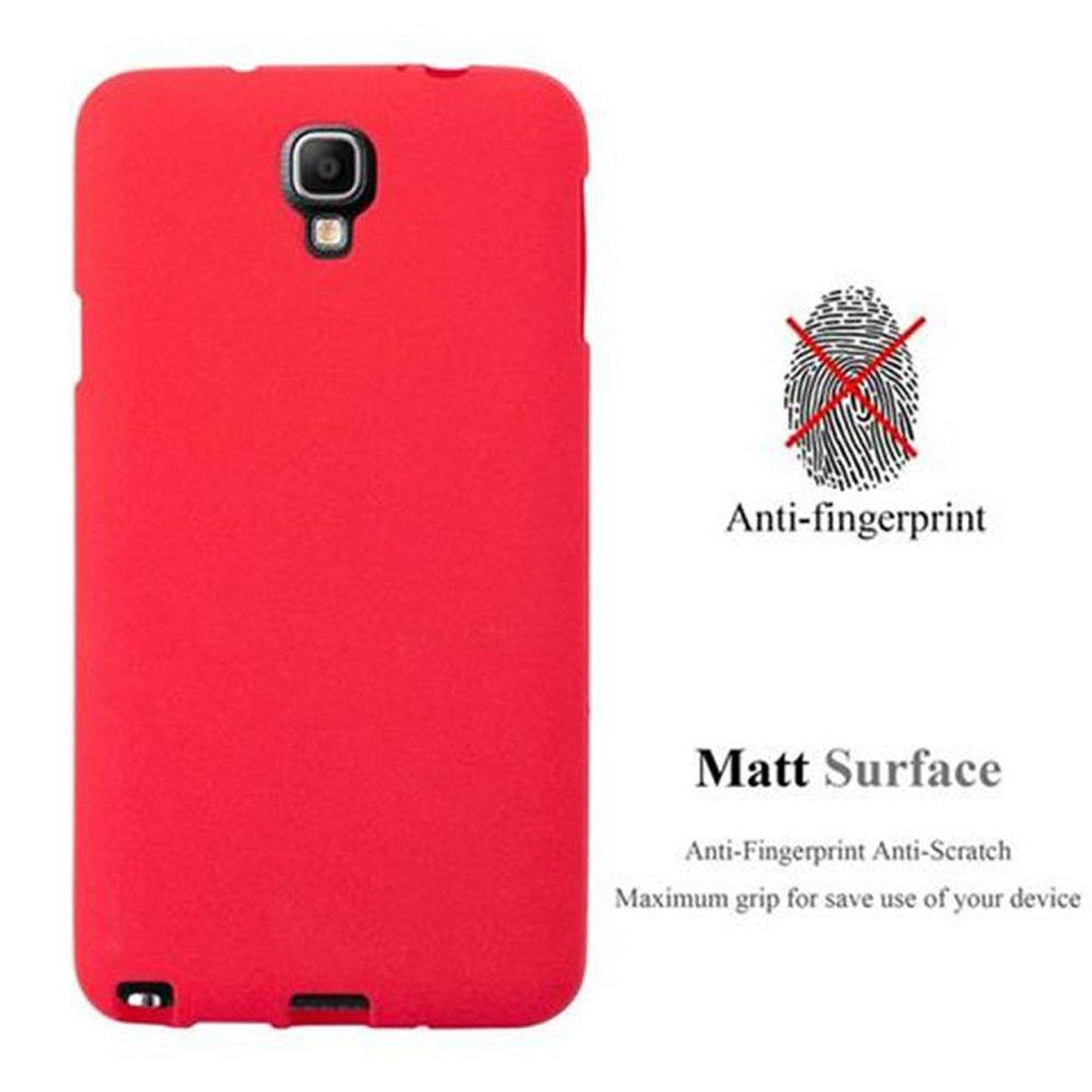 CADORABO TPU Frosted Samsung, Backcover, 3 Galaxy ROT NOTE Schutzhülle, FROST NEO