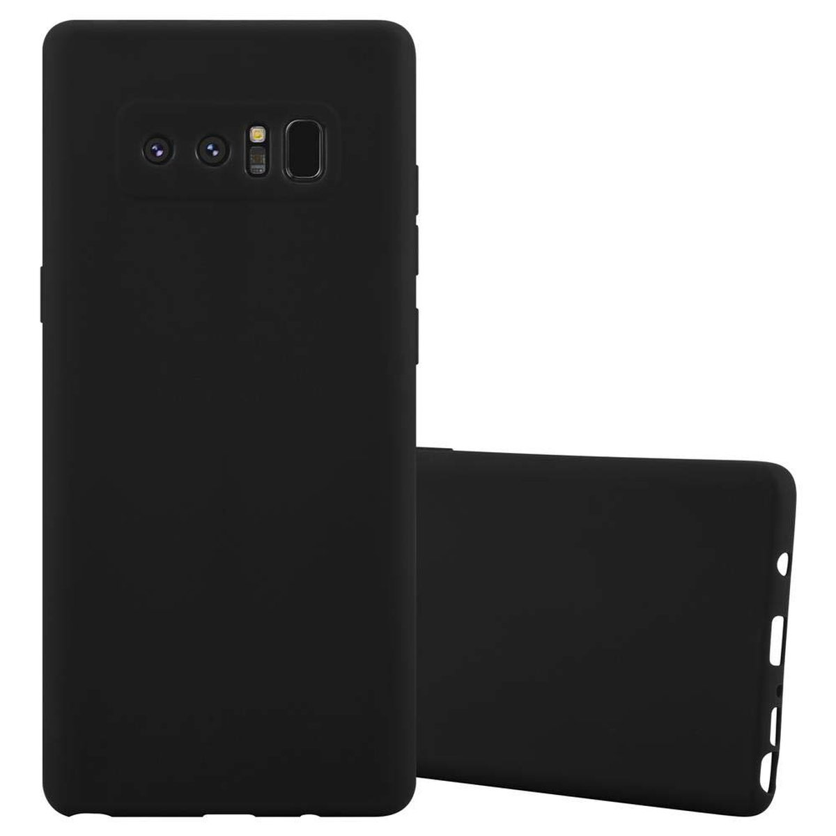 TPU SCHWARZ CANDY Backcover, im Samsung, Candy 8, Style, Hülle Galaxy NOTE CADORABO