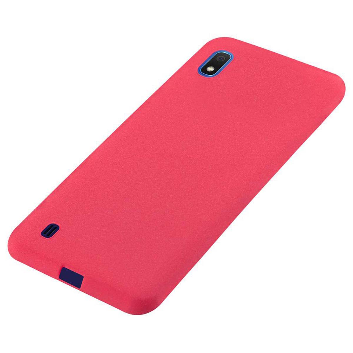 CADORABO TPU Frosted FROST Backcover, / Schutzhülle, ROT Samsung, M10, A10 Galaxy