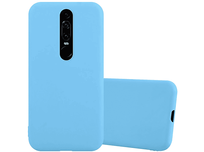 Hülle TPU CADORABO im Candy MATE Backcover, CANDY Style, RS, BLAU Huawei,