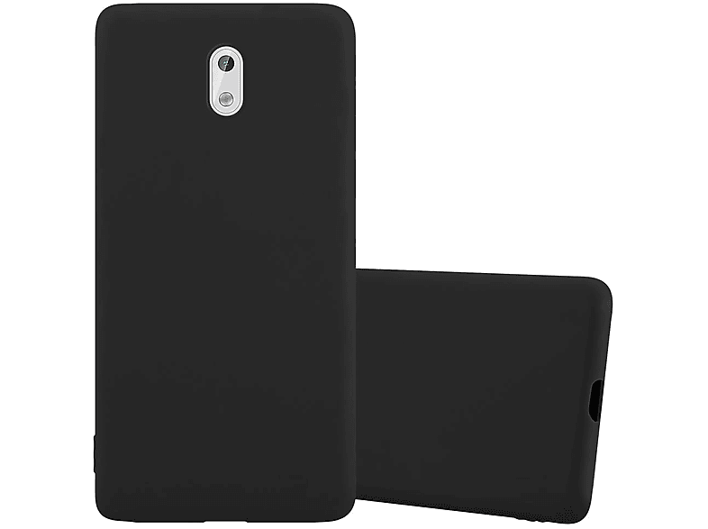 im Style, CADORABO CANDY Hülle 2017, 3 Backcover, Candy TPU SCHWARZ Nokia,