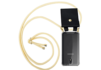 carcasa de móvil  - Funda flexible para móvil - Carcasa de TPU Silicona ultrafina CADORABO, Samsung, Galaxy NOTE 3, crema beige