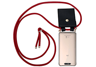 carcasa de móvil  - Funda flexible para móvil - Carcasa de TPU Silicona ultrafina CADORABO, ZTE, Blade V8, rojo rubí