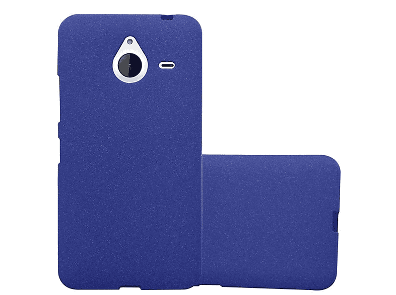 CADORABO TPU Frosted Schutzhülle, Backcover, 640 XL, Lumia DUNKEL FROST Nokia, BLAU