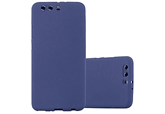 carcasa de móvil  - Funda flexible para móvil - Carcasa de TPU Silicona ultrafina CADORABO, Huawei, P10 PLUS, frost azul oscuro