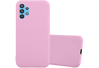 carcasa de móvil  - Funda flexible para móvil - Carcasa de TPU Silicona ultrafina CADORABO, Samsung, Galaxy A32 4G, candy rosa