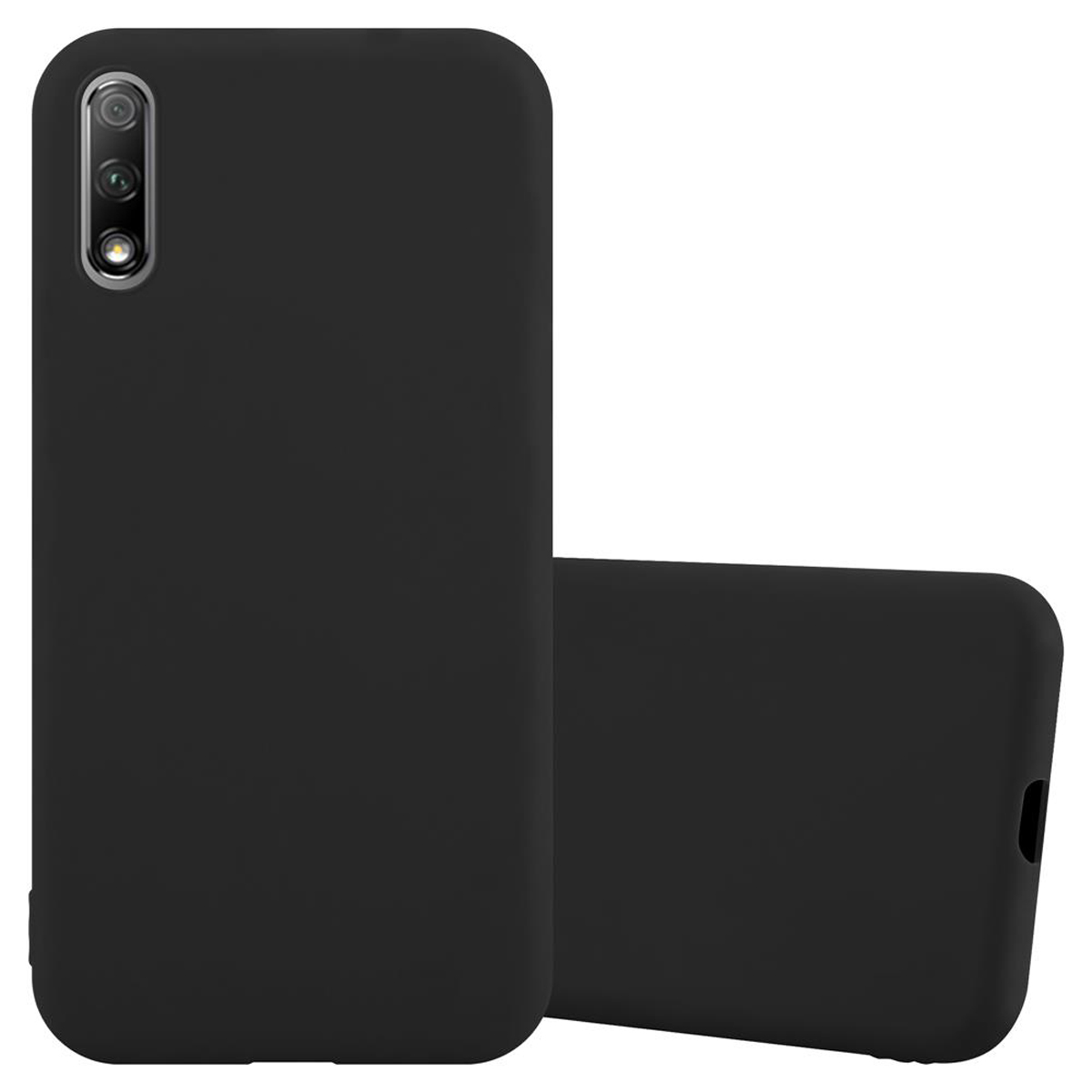 Backcover, CADORABO Candy Hülle Style, CANDY SCHWARZ im 9X, TPU Honor,