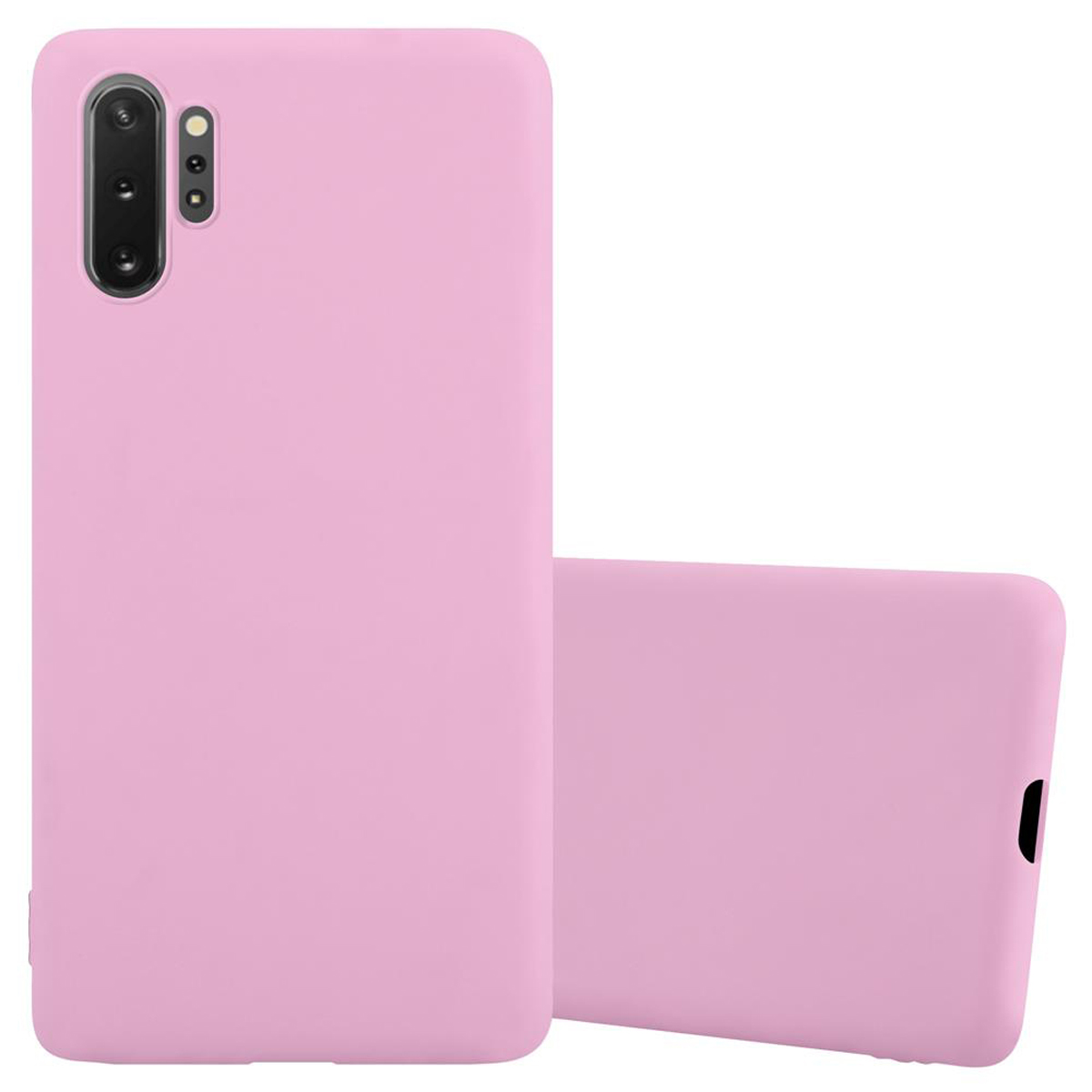 Backcover, CANDY NOTE Style, Candy Galaxy PLUS, CADORABO ROSA Samsung, 10 Hülle TPU im