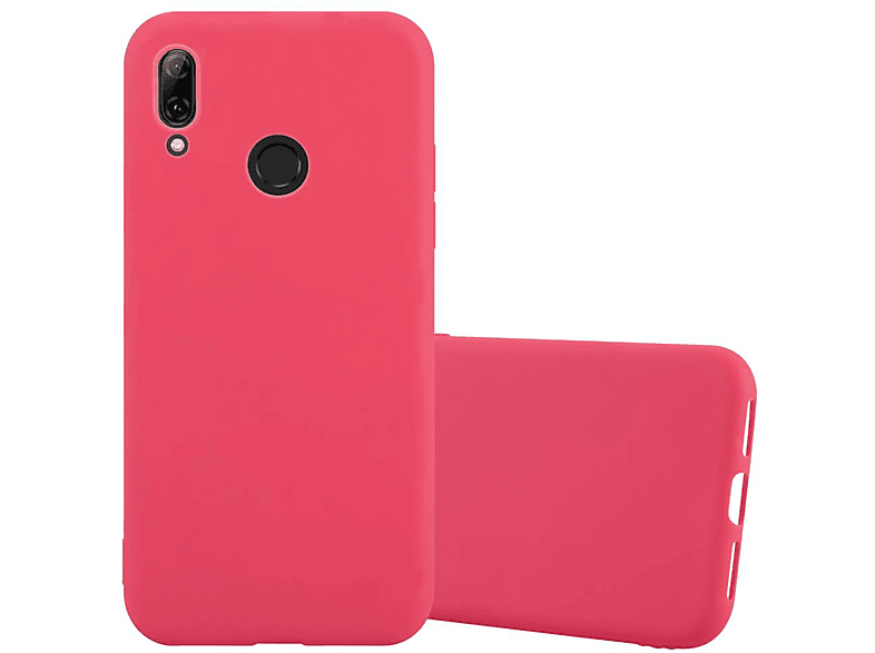 CADORABO Hülle im TPU Candy Style, Backcover, Honor, 10 LITE / Huawei P SMART 2019, CANDY ROT