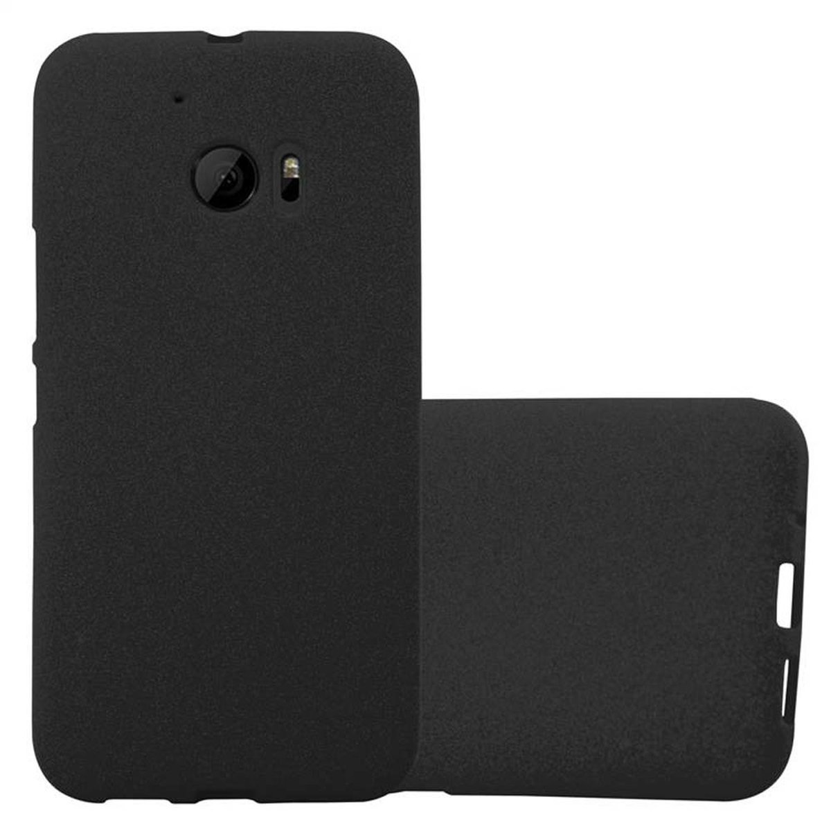CADORABO TPU Frosted Schutzhülle, Backcover, FROST M10, ONE SCHWARZ HTC