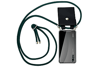 carcasa de móvil  - Funda flexible para móvil - Carcasa de TPU Silicona ultrafina CADORABO, Huawei, P20 PRO, verde ejército