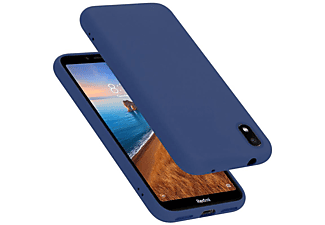 carcasa de móvil  - Funda flexible para móvil - Carcasa de TPU Silicona ultrafina CADORABO, Xiaomi, RedMi 7A, liquid azul