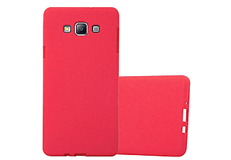carcasa de móvil Funda flexible para móvil - Carcasa de TPU Silicona ultrafina;CADORABO, Samsung, Galaxy A7 2015, frost rojo
