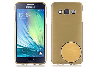 carcasa de móvil Funda flexible para móvil - Carcasa de TPU Silicona ultrafina;CADORABO, Samsung, Galaxy A3 2015, oro