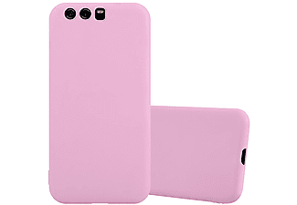carcasa de móvil  - Funda flexible para móvil - Carcasa de TPU Silicona ultrafina CADORABO, Huawei, P10, candy rosa