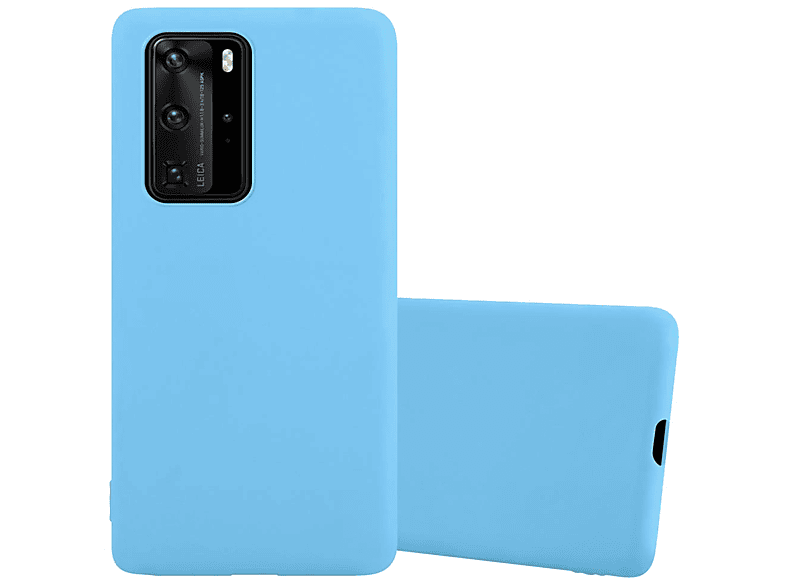 CADORABO Hülle im TPU Candy Style, Backcover, Huawei, P40 PRO / P40 PRO+, CANDY BLAU