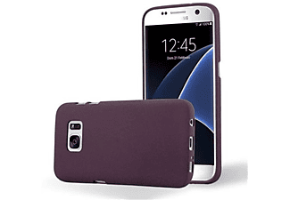 carcasa de móvil Funda flexible para móvil - Carcasa de TPU Silicona ultrafina;CADORABO, Samsung, Galaxy S7, frost lila burdeos
