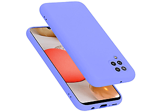 carcasa de móvil  - Funda flexible para móvil - Carcasa de TPU Silicona ultrafina CADORABO, Samsung, Galaxy A42, liquid lila claro