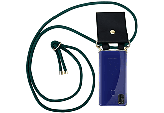 CADORABO TPU Handy Kette GOLD, Bookcover, Samsung, Galaxy M21 / M30s, ARMEE GRÜN