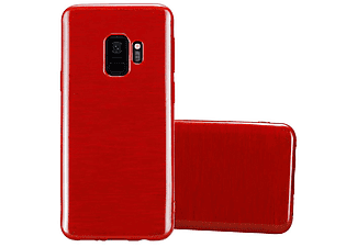 carcasa de móvil Funda flexible para móvil - Carcasa de TPU Silicona ultrafina;CADORABO, Samsung, Galaxy S9, rojo