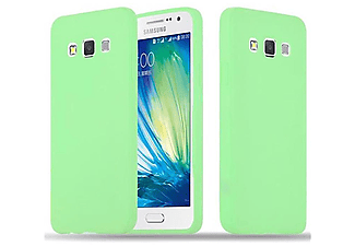 carcasa de móvil Funda flexible para móvil - Carcasa de TPU Silicona ultrafina;CADORABO, Samsung, Galaxy A3 2015, candy verde pastel
