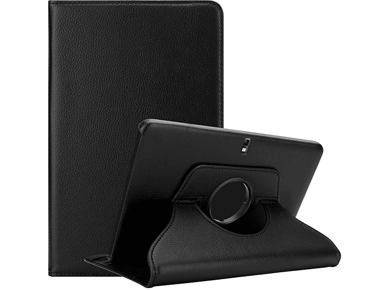 CADORABO Tablet Hülle im Book Style, Bookcover, Samsung, Galaxy NOTE 10.1 2014 / Tab PRO 10.1, HOLUNDER SCHWARZ