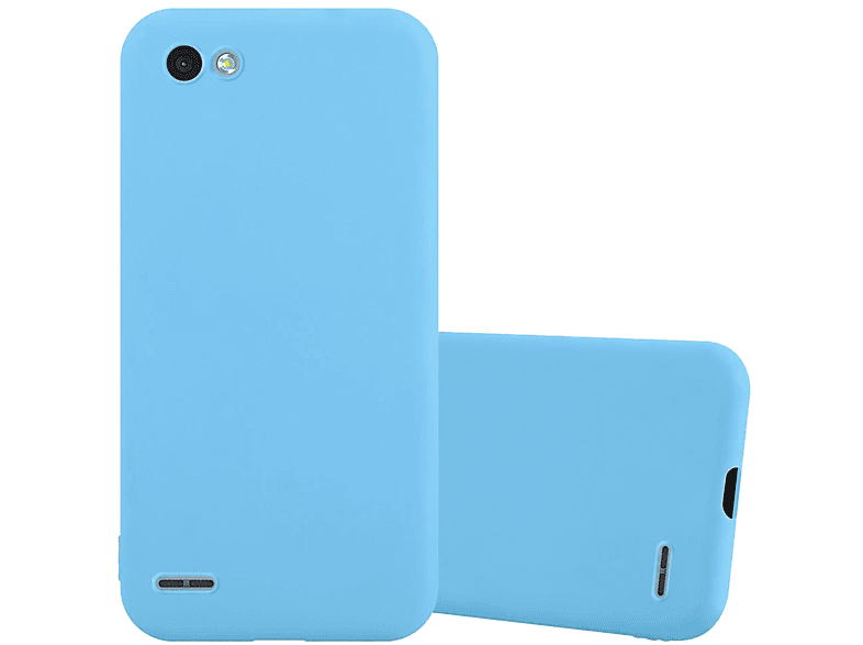 LG, im Candy Style, / CADORABO BLAU Backcover, G6 TPU CANDY MINI, Hülle Q6