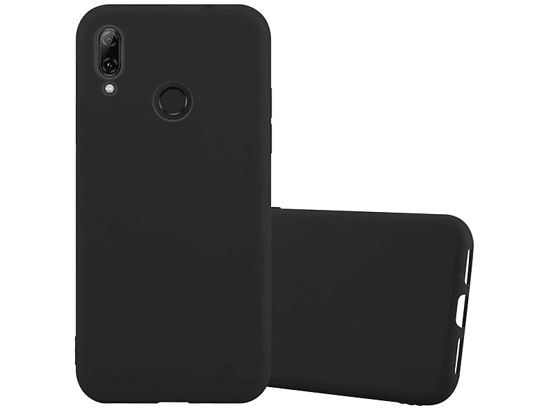 CANDY LITE Style, SMART P Backcover, Hülle 10 im 2019, / Huawei Honor, CADORABO SCHWARZ TPU Candy