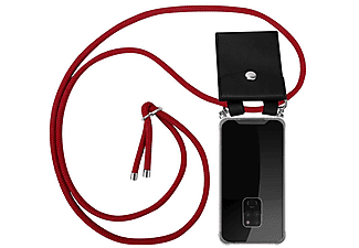 carcasa de móvil  - Funda flexible para móvil - Carcasa de TPU Silicona ultrafina CADORABO, Huawei, MATE 20, rojo rubí