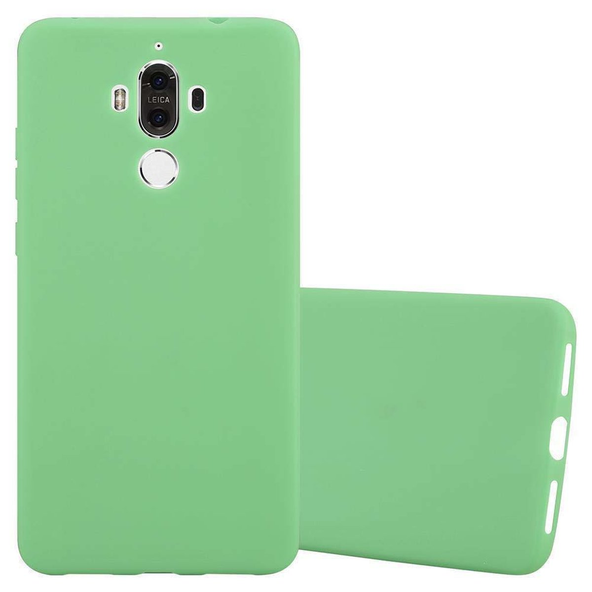 CADORABO Hülle im 9, MATE Backcover, Huawei, CANDY GRÜN Candy PASTELL Style, TPU