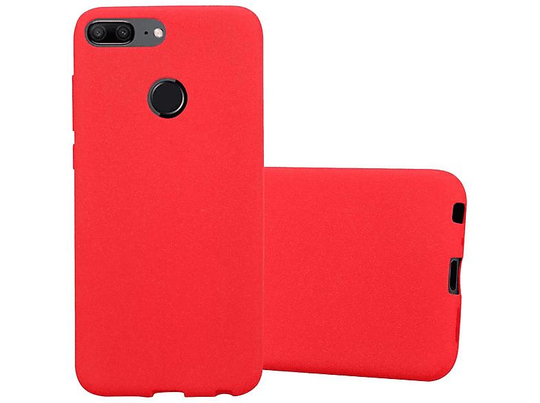 CADORABO TPU Frosted Schutzhülle, LITE, Honor, Backcover, FROST 9 ROT
