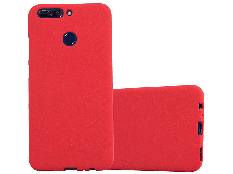 CADORABO TPU Frosted Schutzhülle, Backcover, Honor, 8 PRO, FROST ROT | Backcover