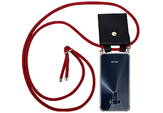 carcasa de móvil  - Funda flexible para móvil - Carcasa de TPU Silicona ultrafina CADORABO, Asus, ZenFone 3 (5,2" Zoll), rojo rubí