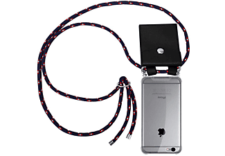 carcasa de móvil Funda flexible para móvil - Carcasa de TPU Silicona ultrafina;CADORABO, Apple, iPhone 6 / iPhone 6S, azul rojo blanco punto