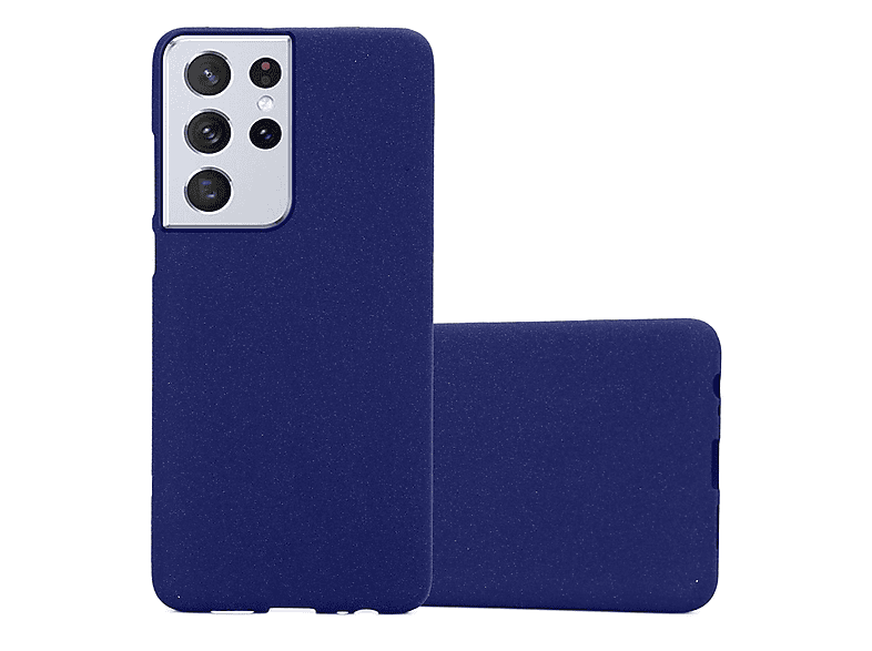 Cadorabo Cover Morbida Per Huawei P20 Lite - Effetto Frost Blu Scuro - Custodia Sottile In TPU Antiurto