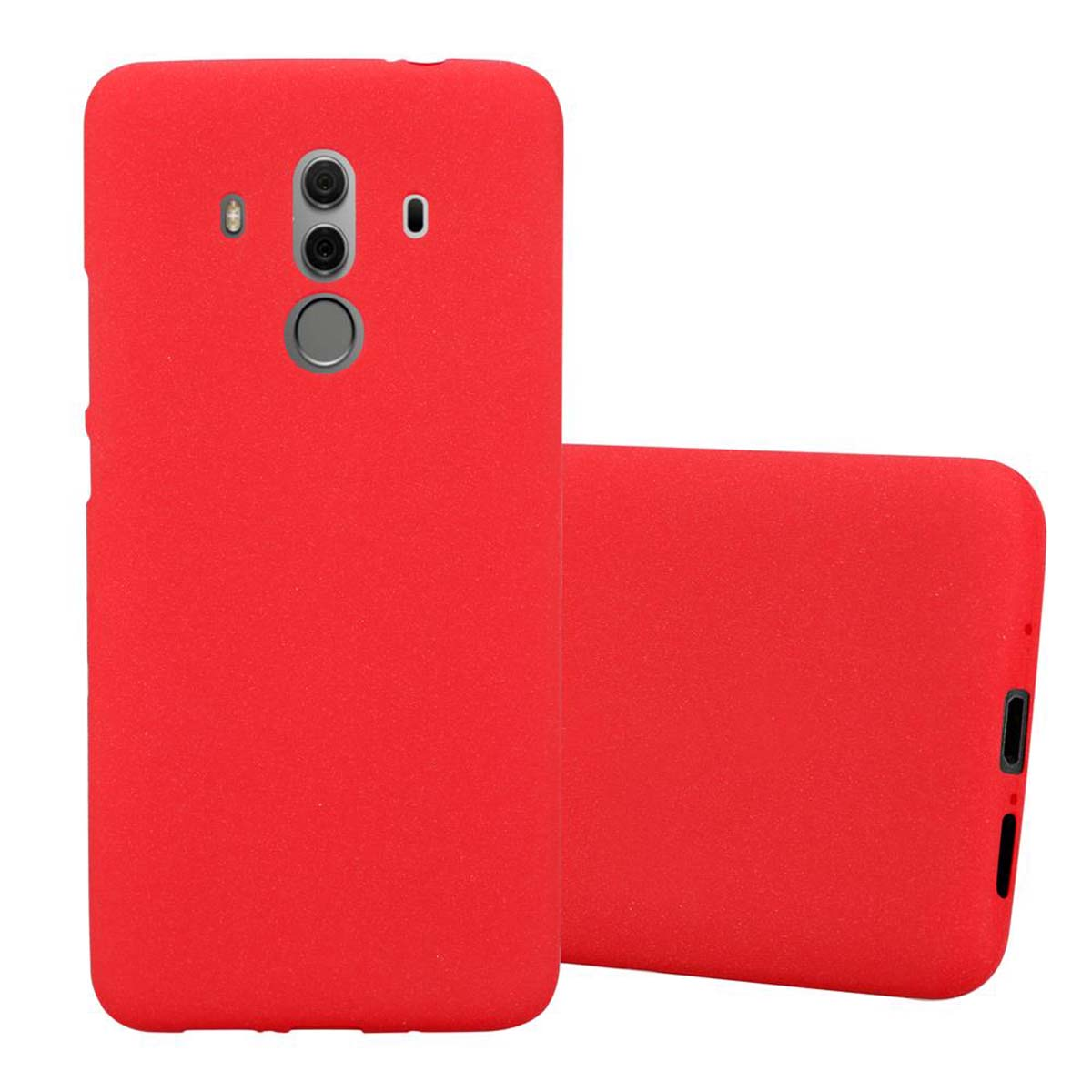 CADORABO TPU Schutzhülle, Backcover, Frosted MATE PRO, 10 ROT Huawei, FROST