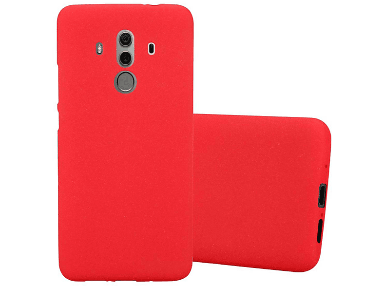 CADORABO TPU Frosted Schutzhülle, Backcover, Huawei, MATE 10 PRO, FROST ROT