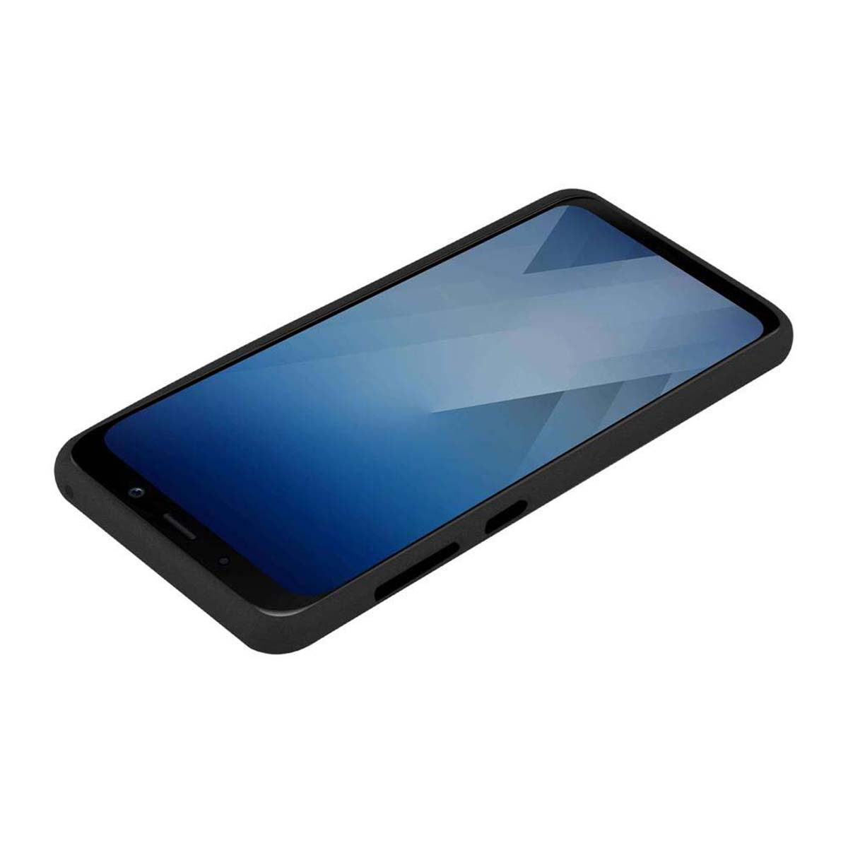 CADORABO TPU Frosted FROST A8 SCHWARZ Galaxy Schutzhülle, Samsung, 2018, Backcover