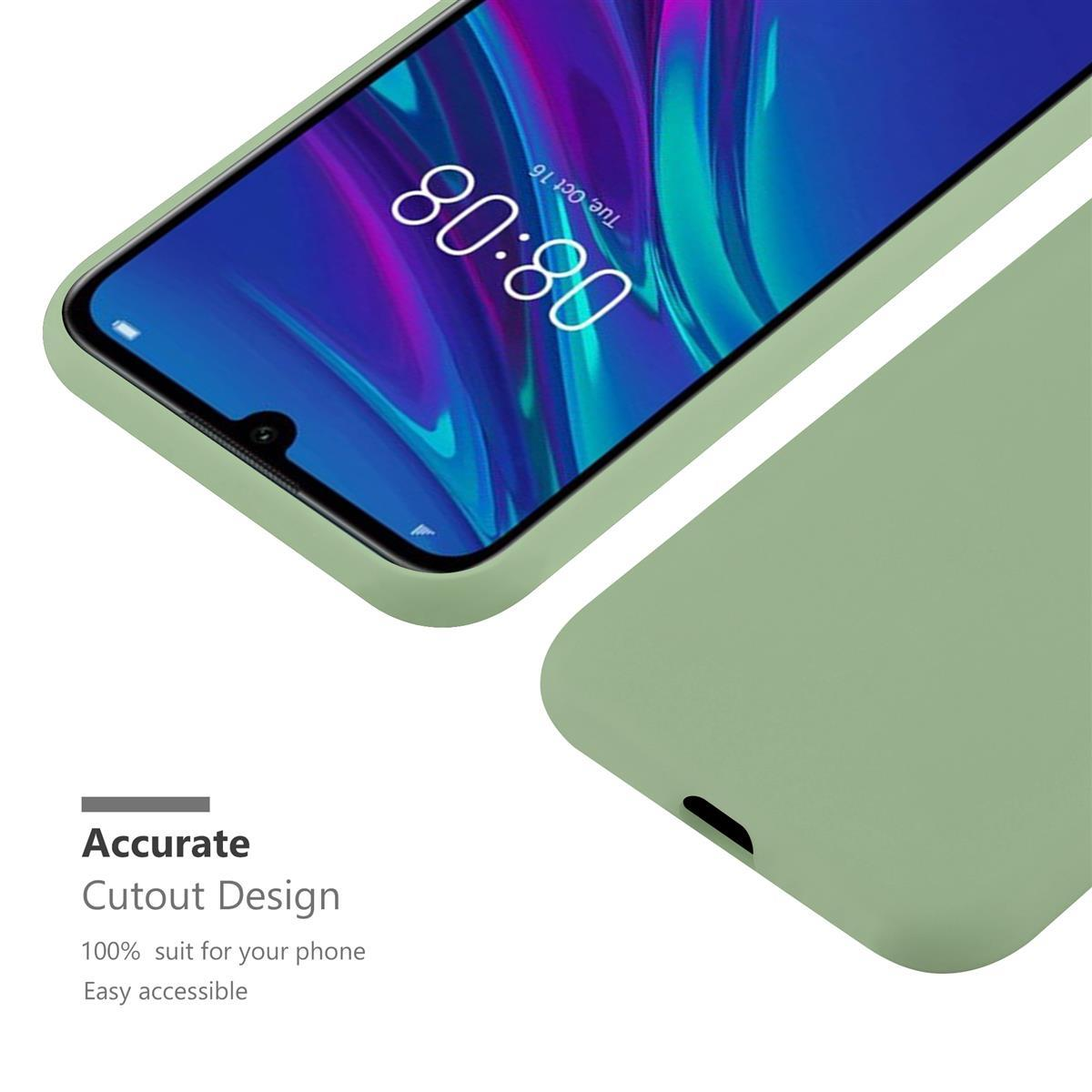 CADORABO Hülle im TPU Candy PASTELL GRÜN CANDY Backcover, Huawei, 2019, Y6 Style