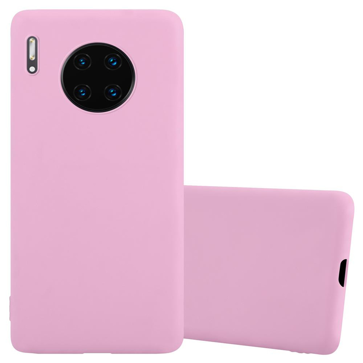 Backcover, im Style, Huawei, CADORABO 30 TPU ROSA CANDY PRO, MATE Hülle Candy