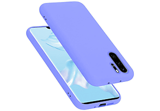 carcasa de móvil  - Funda flexible para móvil - Carcasa de TPU Silicona ultrafina CADORABO, Huawei, P30 Pro, liquid lila claro