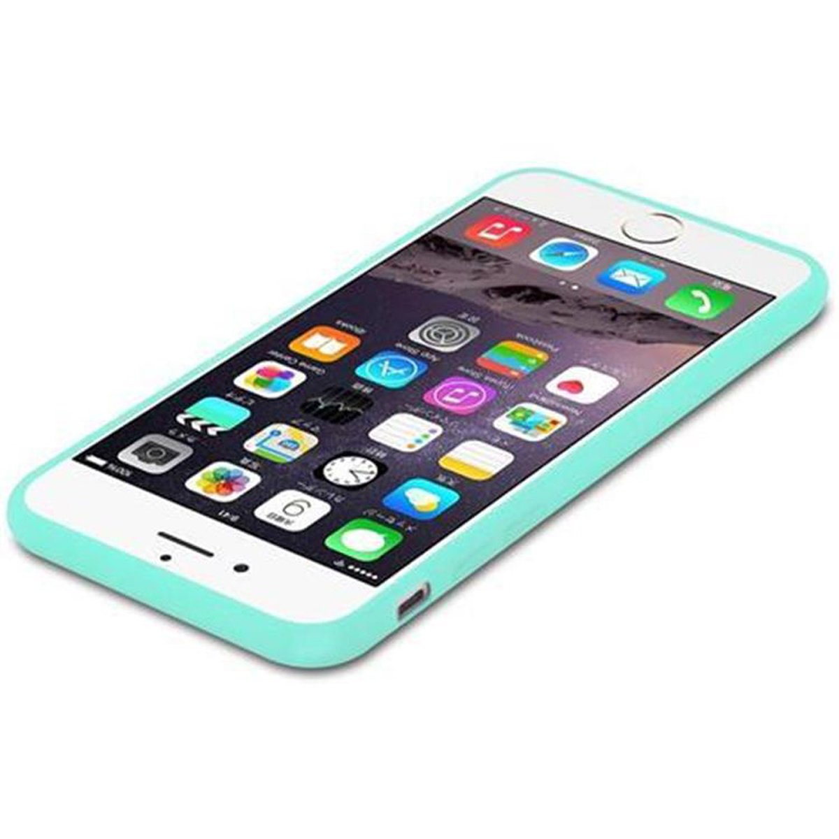 Hülle Candy / CANDY CADORABO BLAU Backcover, Apple, TPU Style, 6S, 6 im iPhone