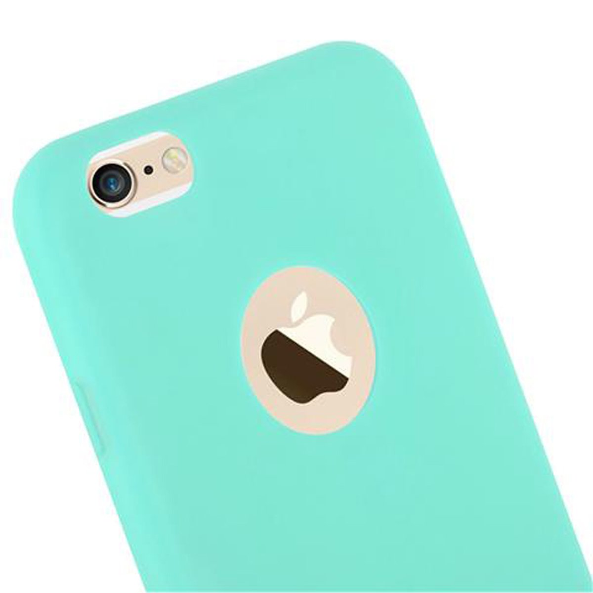 CANDY im iPhone TPU CADORABO Backcover, BLAU 6 Hülle / Candy 6S, Style, Apple,