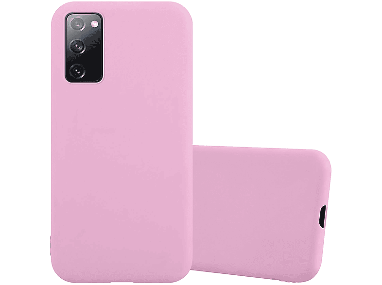 CANDY Samsung, Style, CADORABO Candy FE, Galaxy Backcover, Hülle im TPU ROSA S20