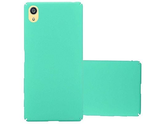 Funda - CADORABO Funda rígido estilo Frosty, Compatible con Sony Xperia Z5 PREMIUM, FROSTY VERDE